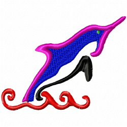 Fishes Embroidery Design 2 Fishes Embroidery Design 2